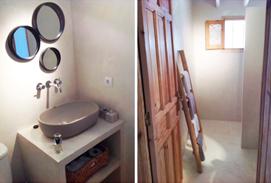 Umbau / Konstruktion Badezimmer. “Finca View14” / Malaga