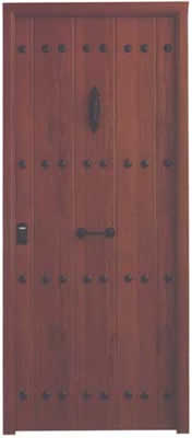 Door for renovation or new construction. Model Castano Rustico